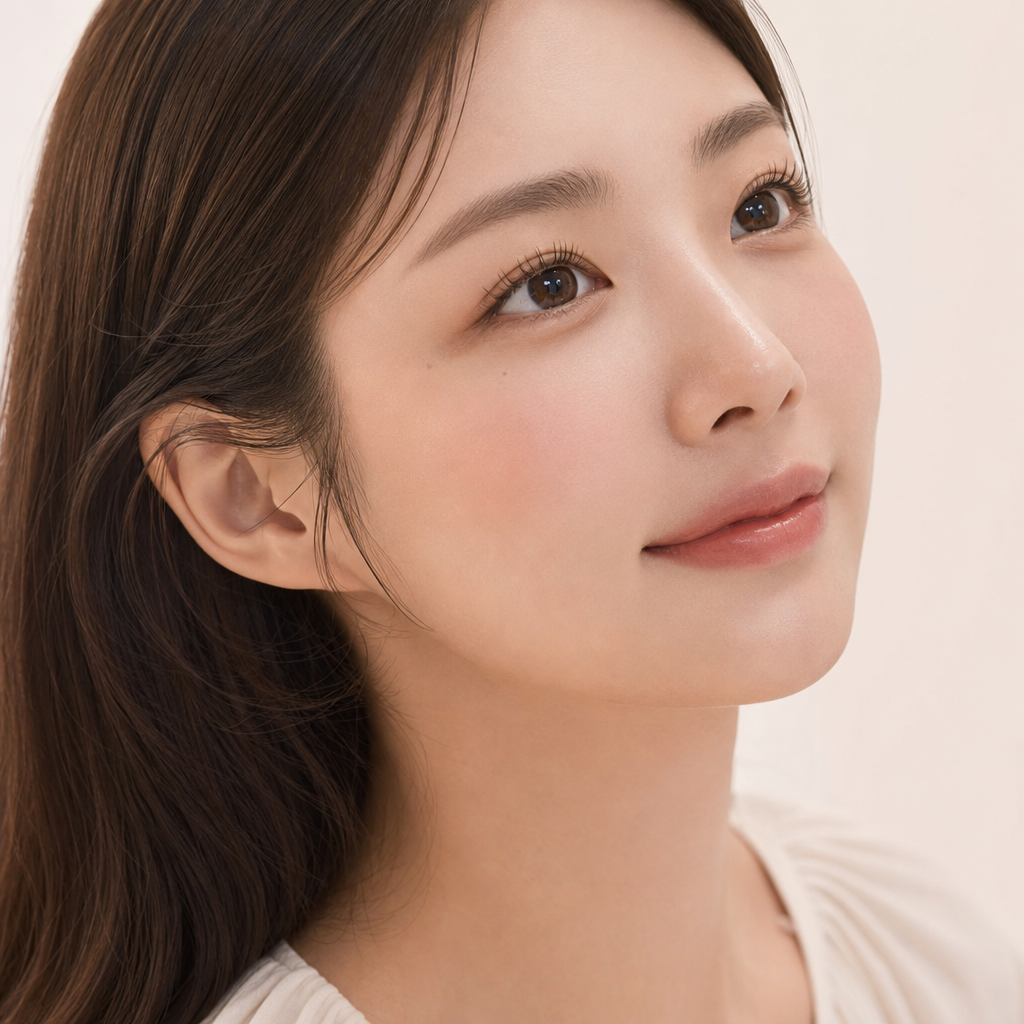 눈꼬리 잔주름을 살펴봅니다