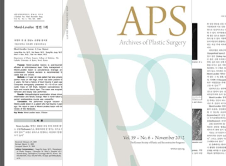 Archives of Plastic Surgery