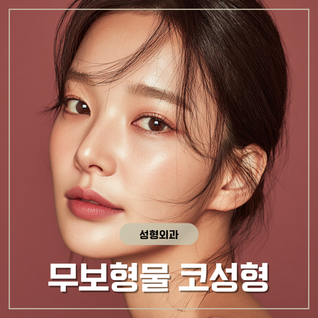 신사역 성형외과 무보형물 코성형 대상과 장단점과 주의사항