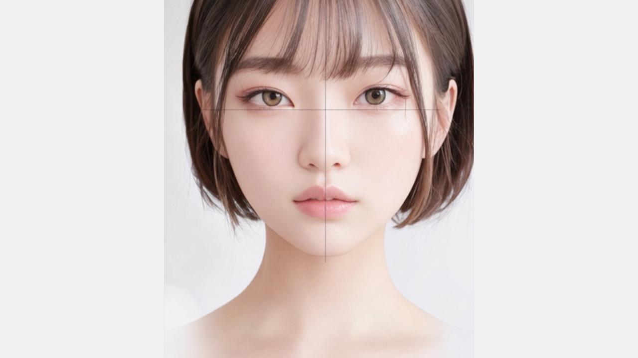 얼굴 비례 분석