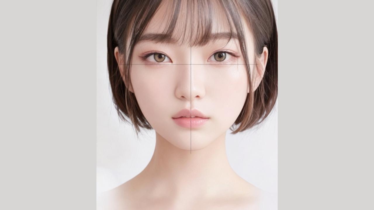 얼굴 비례 분석