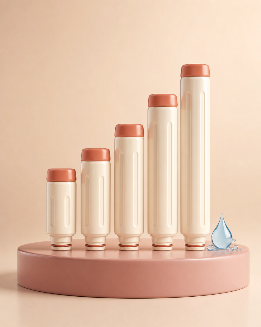 다양한 깊이의 카트리지