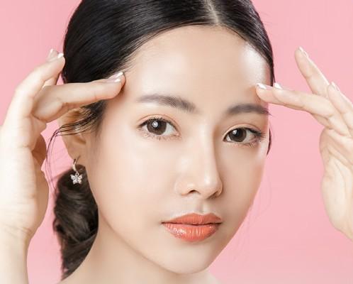 A natural forehead in proportion to your face